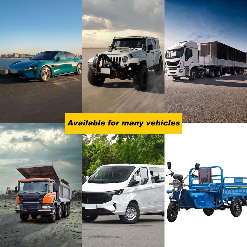 STHIRA Towing Belt for Car and Truck Recovery featuring 13 ft Length with Forged Steel Shackles | 10,000 lb Polyester Rope