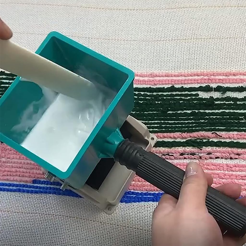 Serplex Glue Applicator Roller for Woodworking with 180 ml Container and 3 inch Roller | Manual Even Glue Spreading Tool