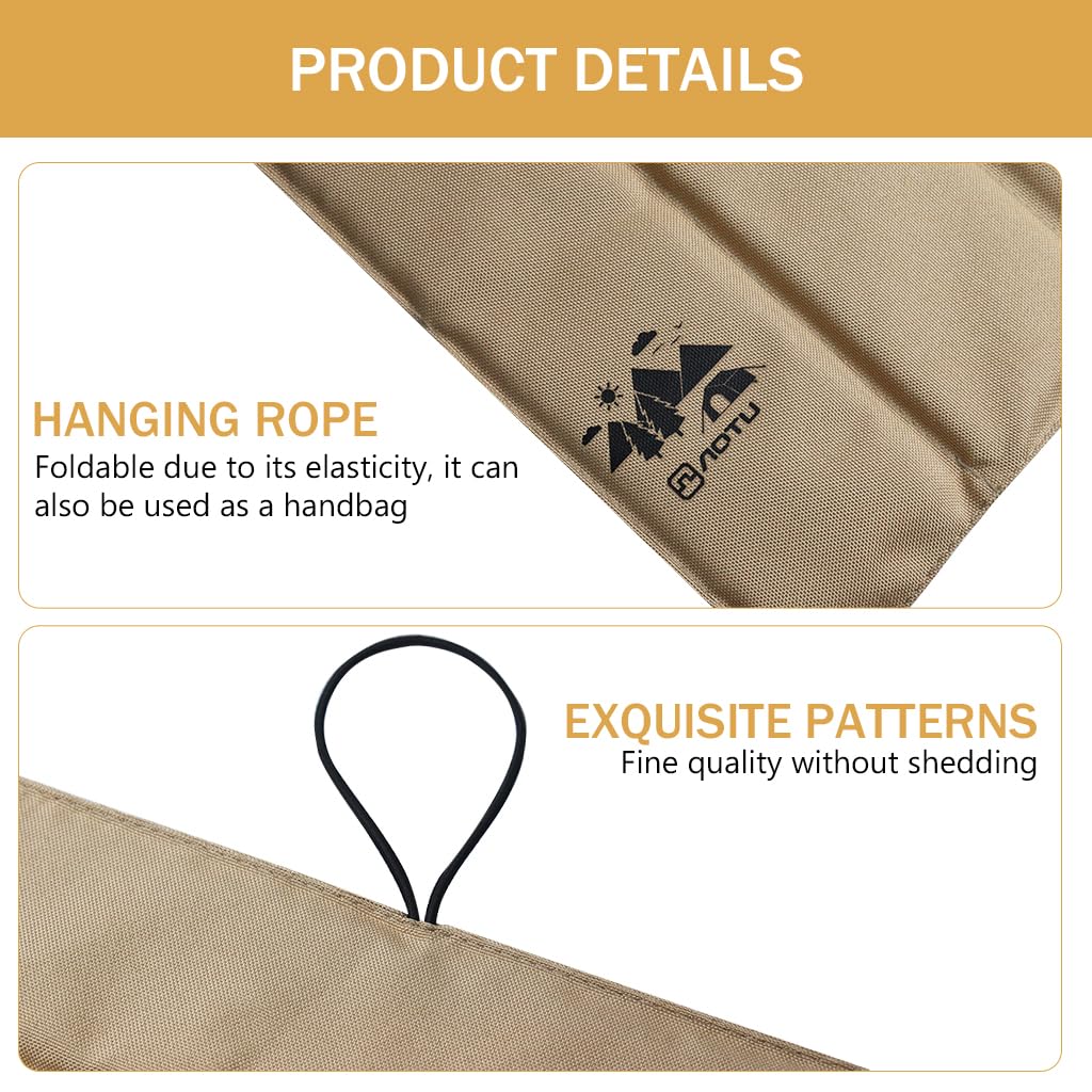 Proberos Waterproof Seat Pad for Camping and Picnics with Foldable Design 31cmx1cmx32cm | 600D Oxford Cloth Cushion