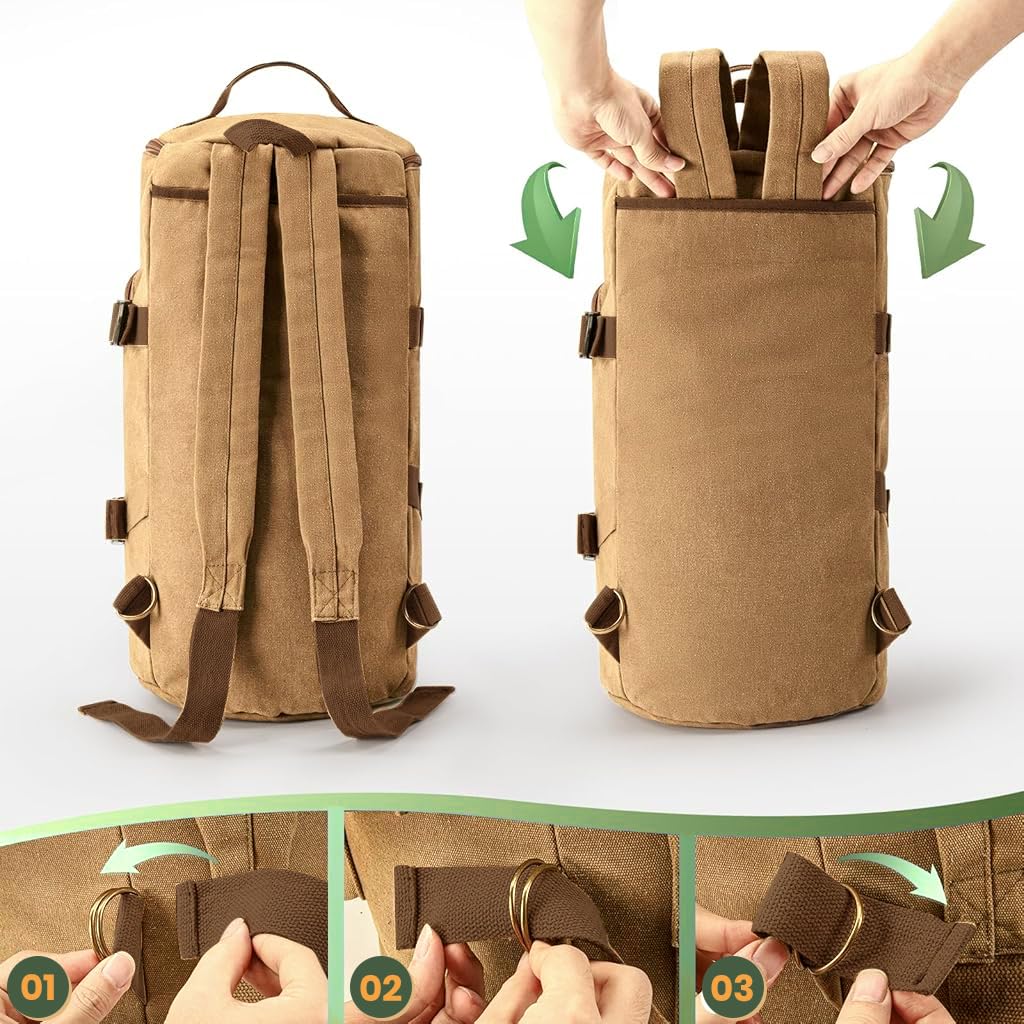 GUSTAVE Outdoor Travel Backpack with 15.6