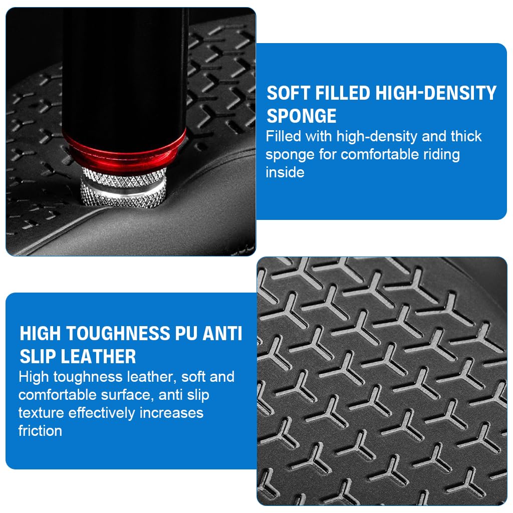 Proberos Bike Saddle for Road and MTB with Center Hollow Ventilation Channel | PU Anti-Slip Surface and Shock Absorbing Memory Foam