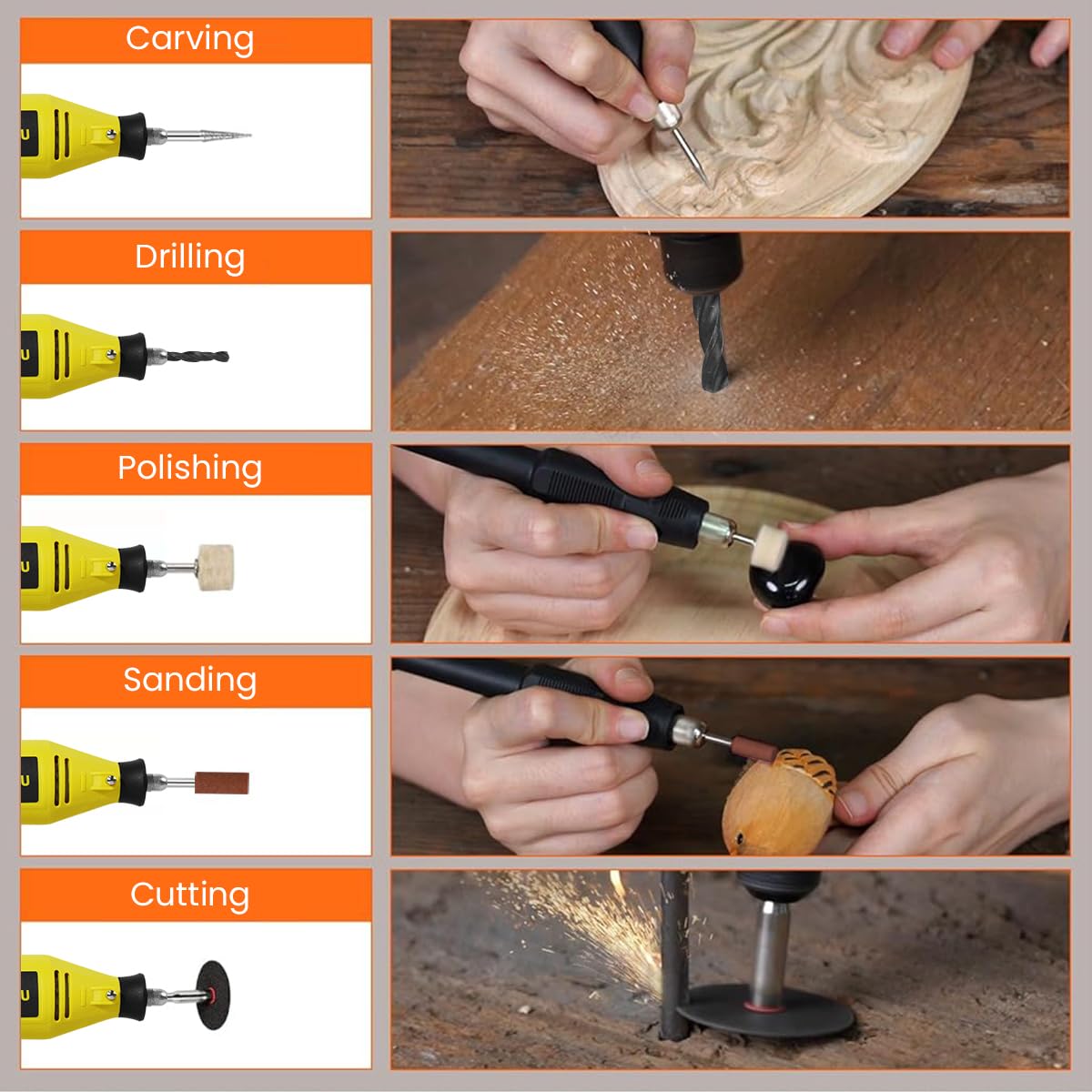 Serplex® Drilling Machine with 6 Variable Speed