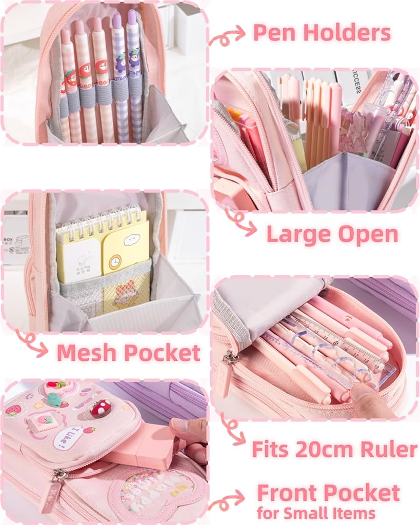 ZIBUYU® Adorable Cartoon Pencil case