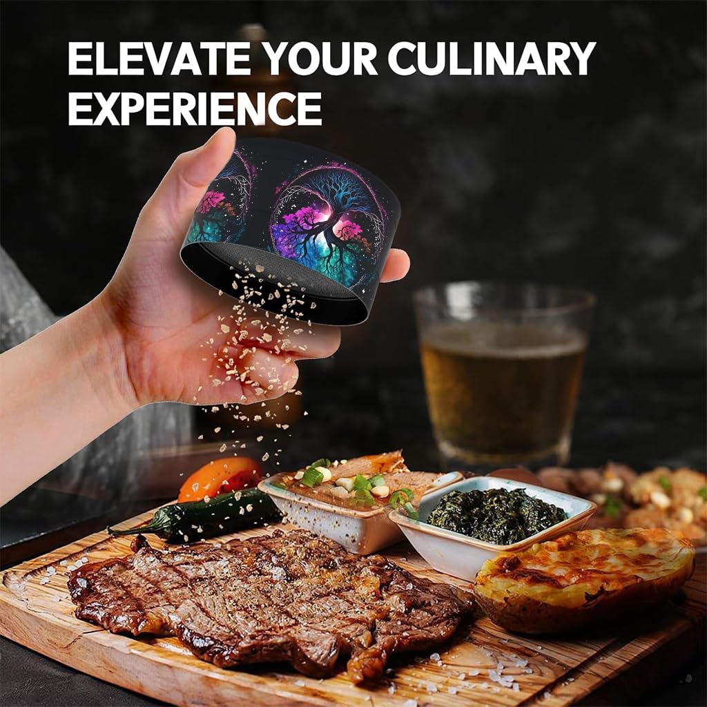 ZIBUYU Kitchen Storage Box Set for Snacks with 8 Compartments and Ergonomic Grinder | Food Grade PP for Teens and Adults