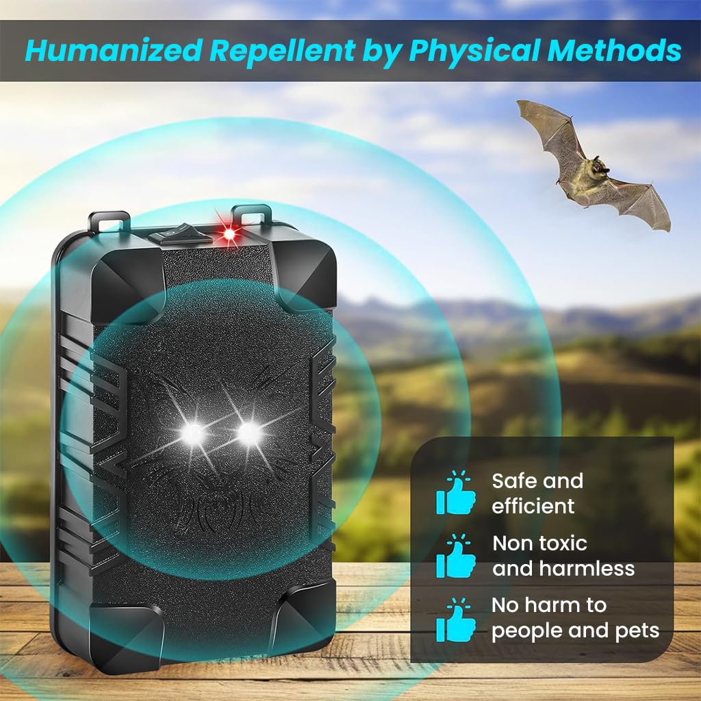 HASTHIP Car Mouse Repeller for Hood and Home Use featuring 8–56Hz Ultrasonic Sound | 2PCS