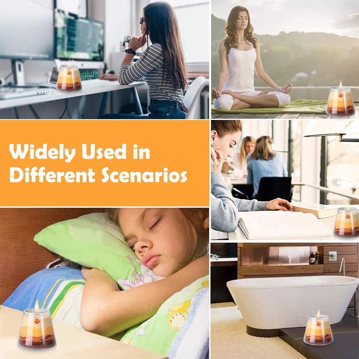 HASTHIP DIY Candle Making Kit for Creative Sand Art Candles with Colored Beeswax Sands | Ideal Birthday Gift for Friends and Sisters