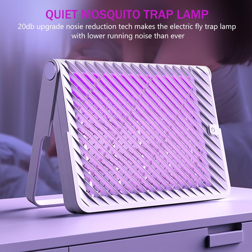Optifit USB Electric Mosquito Killer Lamp for Home and Garden with 3000V Grid & 365nm UV Light