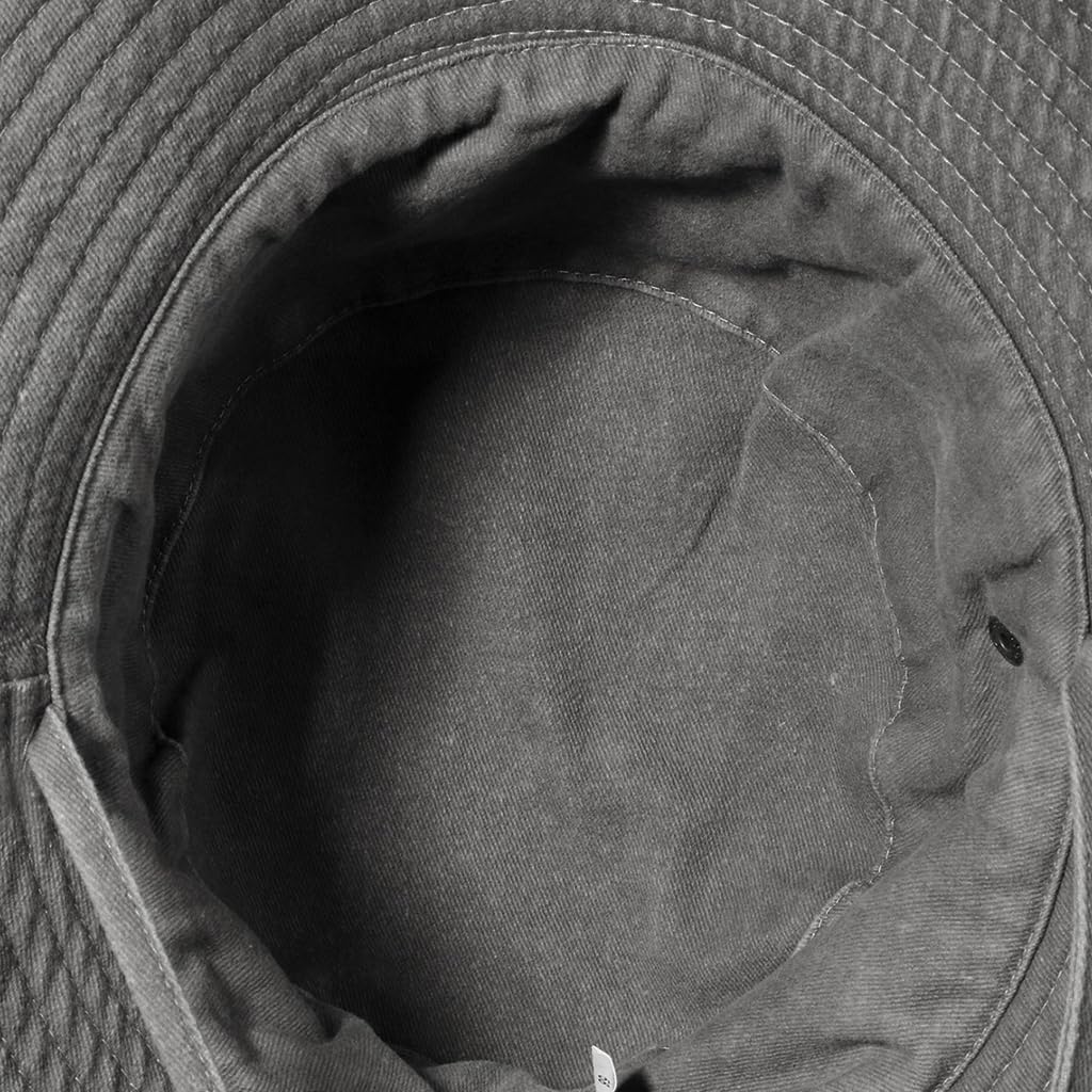 Zibuyu Cowboy Hat for Outdoor Adventures with 8cm Wide Brim and Adjustable Chin Strap | Black