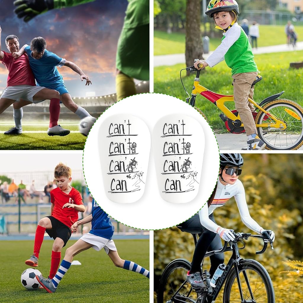 Proberos Mini Shin Guard for Kids with EVA Cushioning 7.8×12cm | Lightweight Plastic Protection