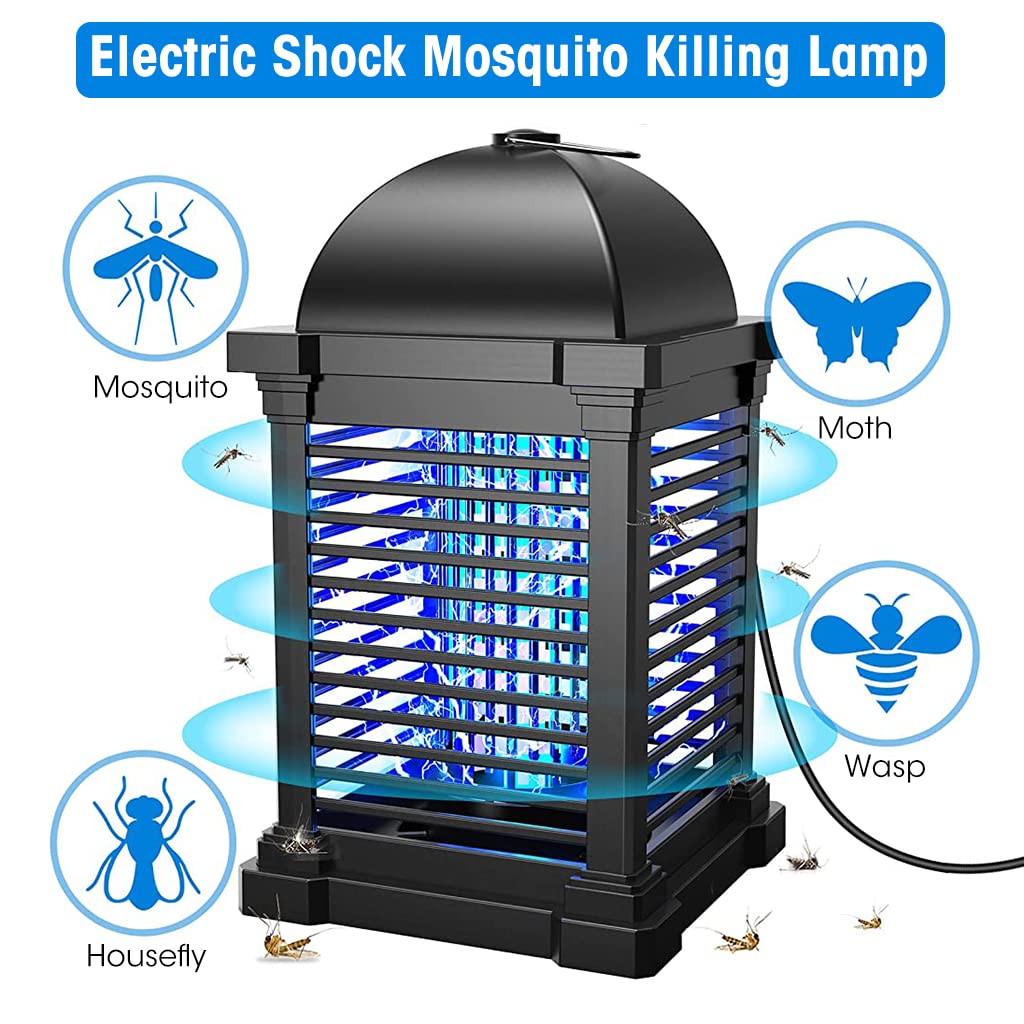 HASTHIP® Mosquito Killer Lamp with 120cm Power Cord, 1800V 11W Insect Killer Machine, Hanging Electric Bug Zapper for Home Restaurants, Hotels & Offices, Insect Control for All Common Flies