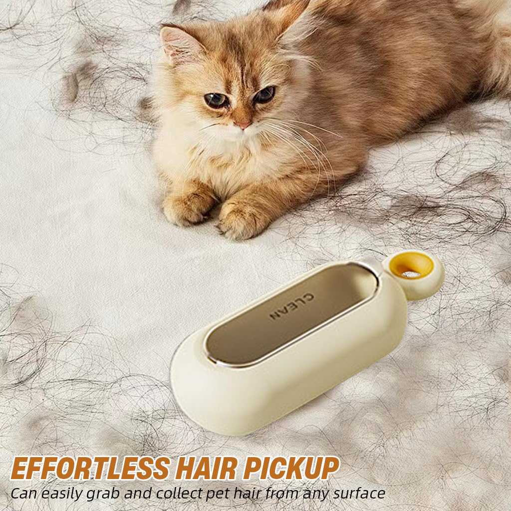 Qpets Pet Hair Remover for Furniture and Clothes featuring Rotating Polyester Roller | Reusable and Washable Fur Cleaner