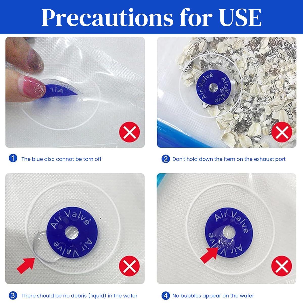 Serplex 3D Printer Filament Storage Bags with Manual Air Pump and 4 Sealing Clips | 20PCS 30x34cm Reusable Anti-Moisture Solution