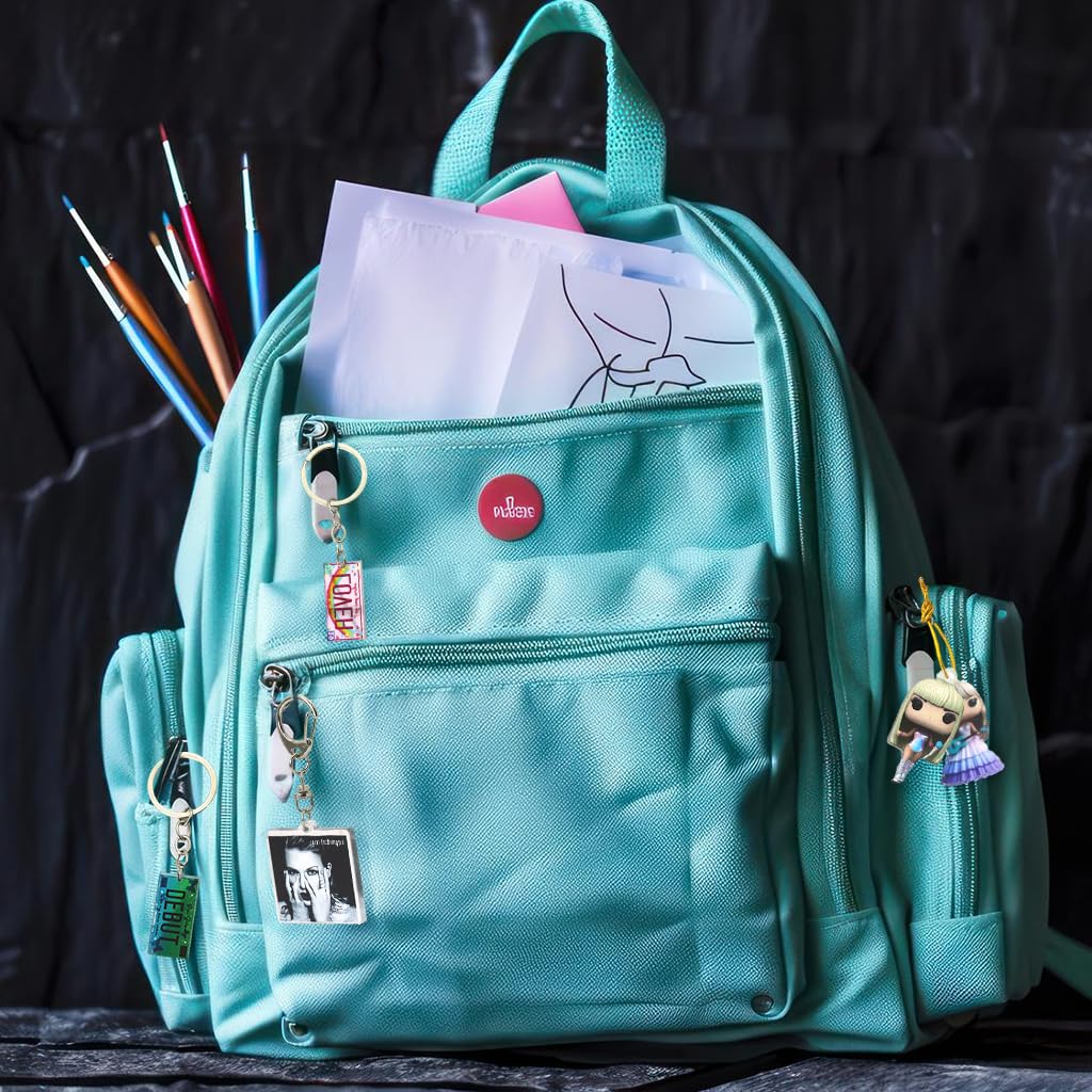 HASTHIP Advent Calendar Gift for Music Lovers with 24pcs Ornaments and Keychains | Holiday Countdown Box