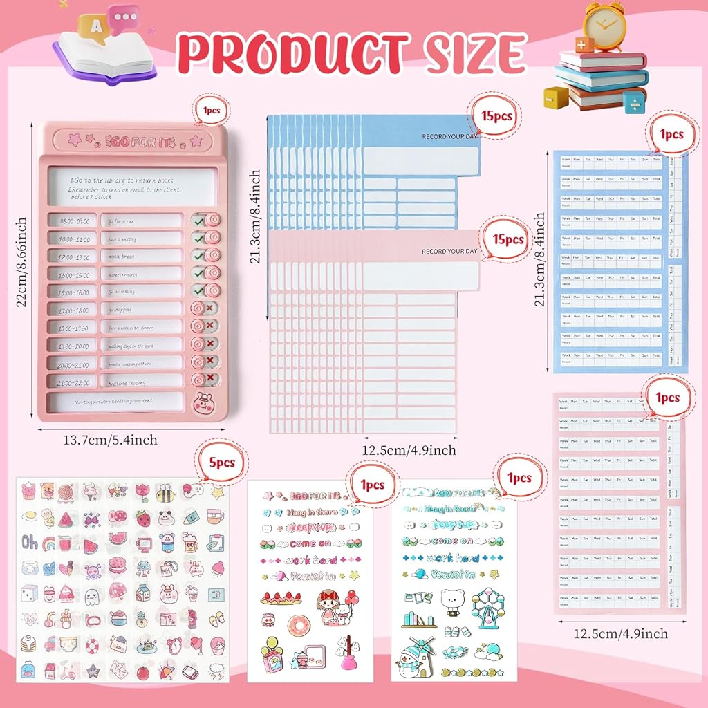 ZIBUYU® Pcs Dry Erase Chore