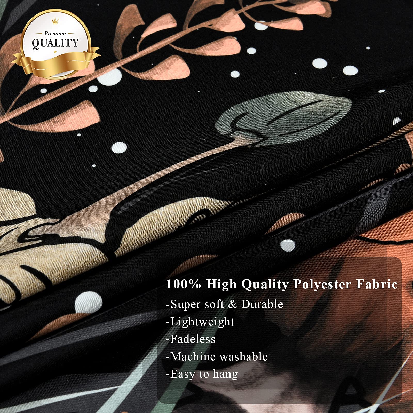 HASTHIP Trippy Mushroom Tapestry for Room Wall Art 51.2 x 59.1 in featuring HD Printing | Polyester Fiber Hanging Decor