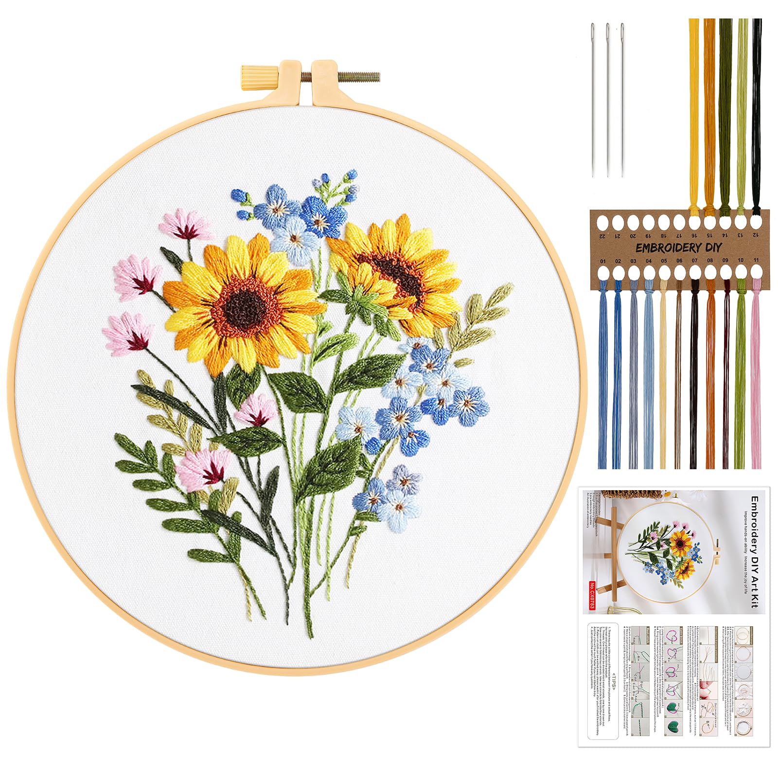 ZIBUYU® Embroidery Starter Kit