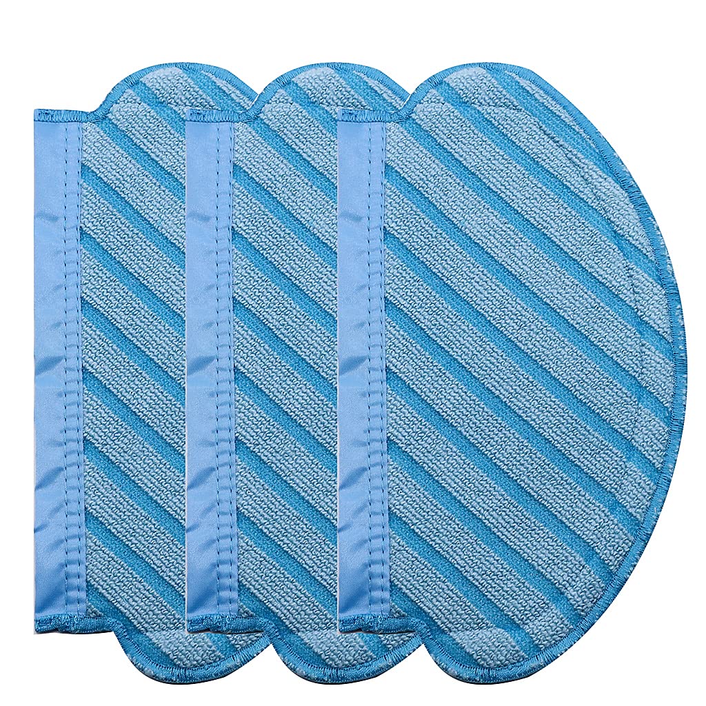 Verilux  3 Pcs Mop Cloth Pads for Ecovacs Deebot Ozmo 920 950 Vacuum Cleaner Parts Vacuum Cleaner Replacement Parts Acccessory