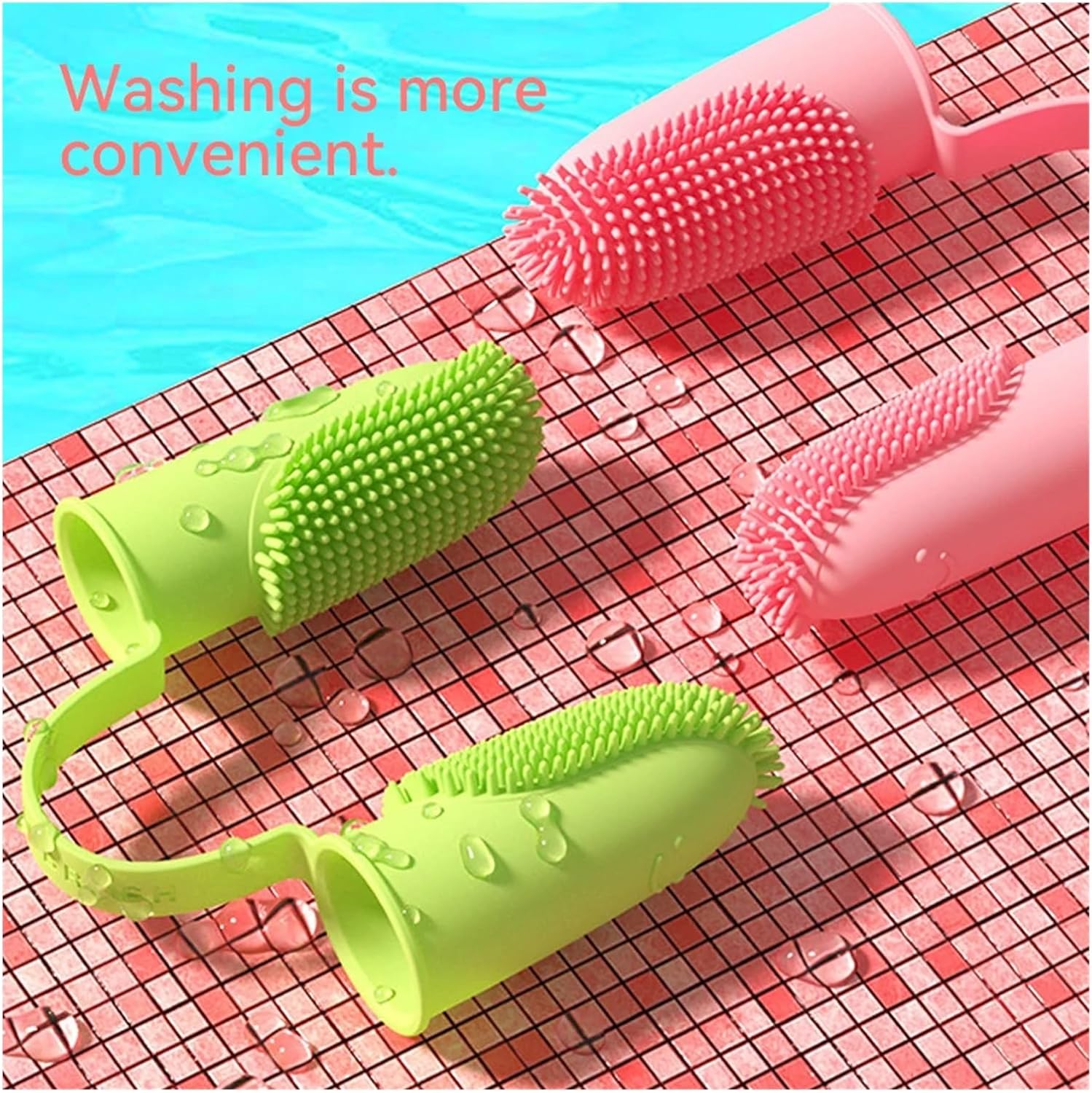 ZIBUYU® Dog Toothbrush, Finger Toothbrush Set