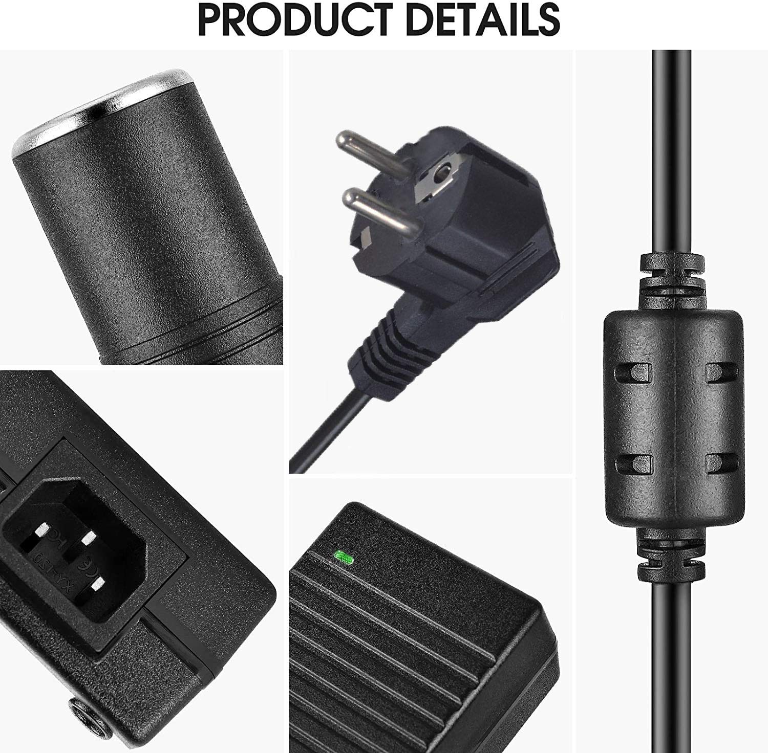 STHIRA Power Supply Cigarette Lighter for 240V to 12V DC Devices featuring 10A 120W | With Overload and Short Circuit Protection