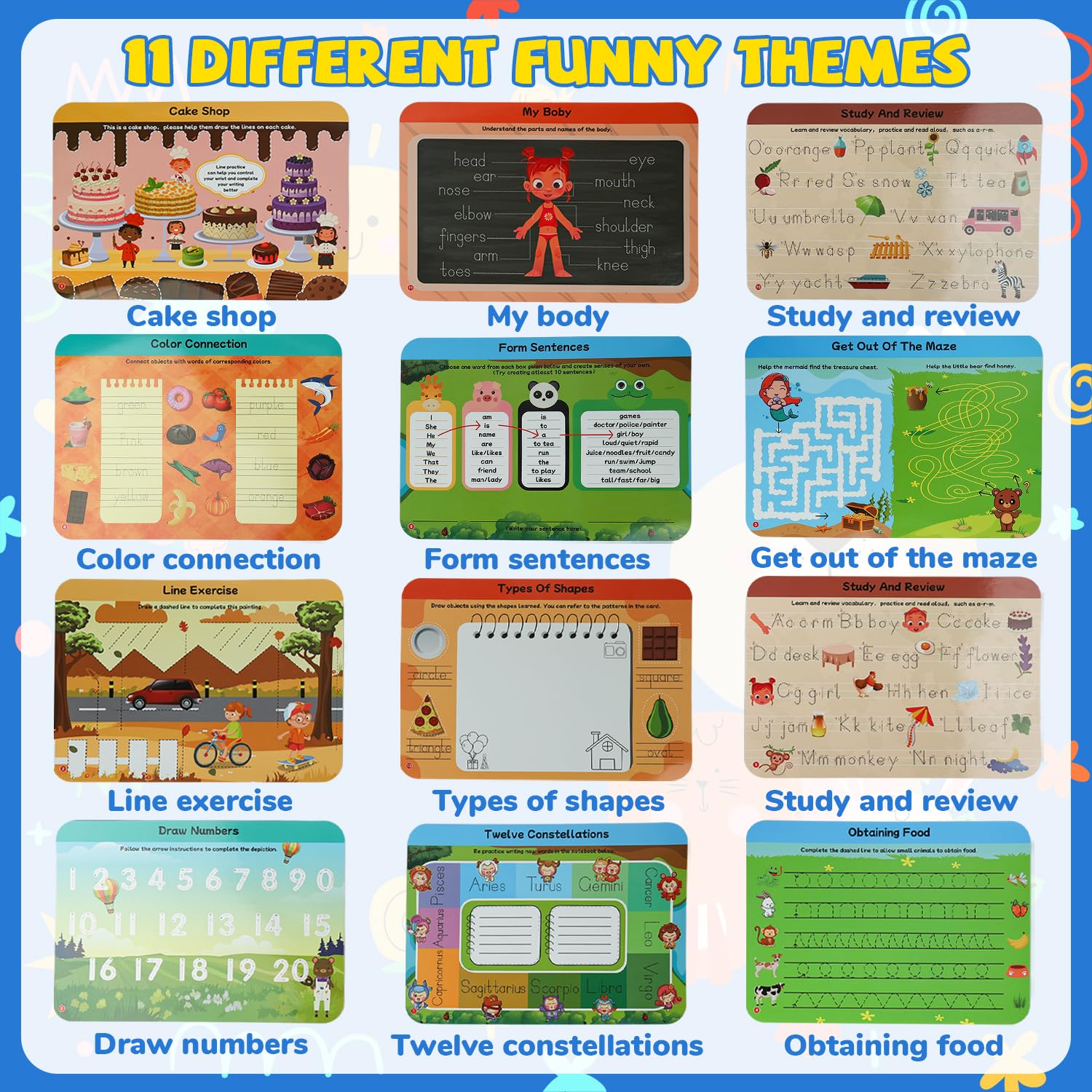 PATPAT Magic Water Doodle Mat for Kids featuring Reusable Water Pens and Stamps 39.37 x 31.5 in | Mess Free Drawing Fun