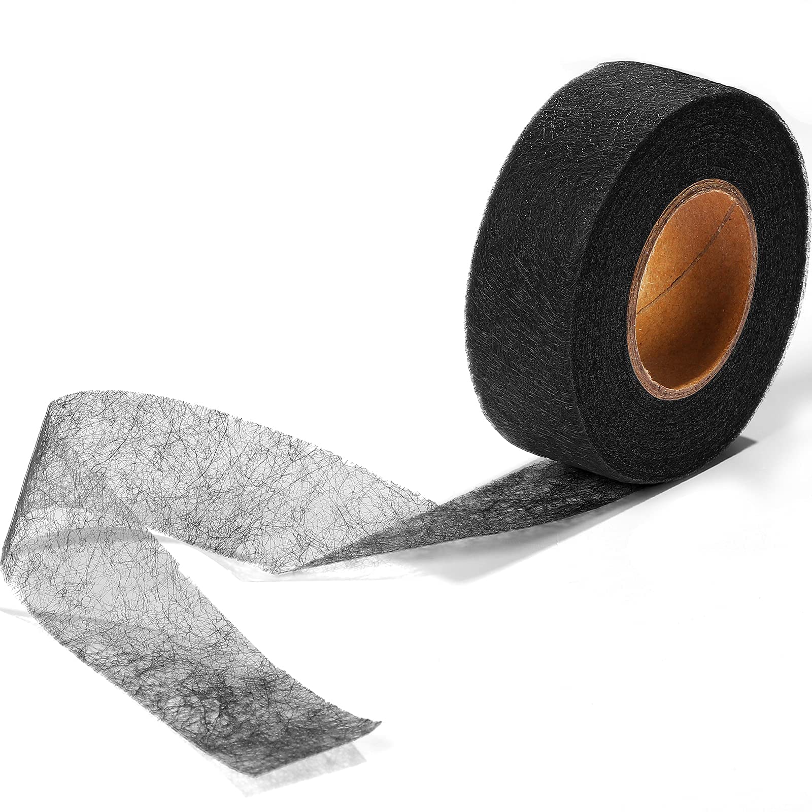 SANNIDHI® Roll Fabric Fusing Tape Iron on Tape Double Adhesive Hem Tape,Iron on Hemming Tape for Pants Clothes Jeans, 3 by 5 Inch by 164 Feet