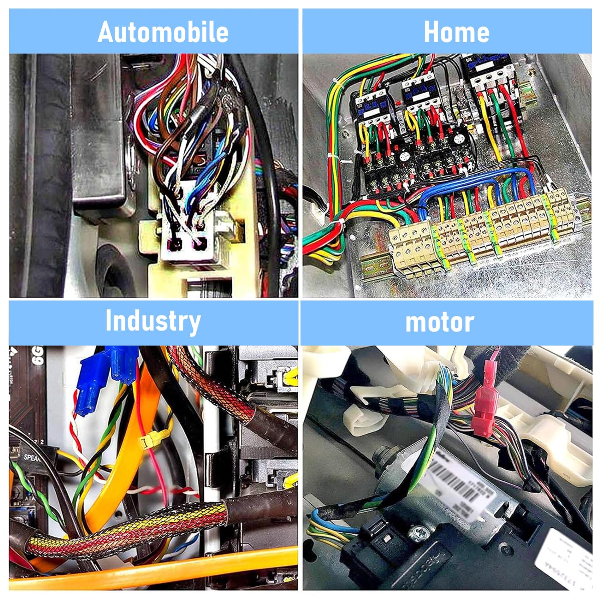Serplex T Tap Wire Connectors Kit for Automotive Wiring with 120 pcs Nylon Insulated Terminals