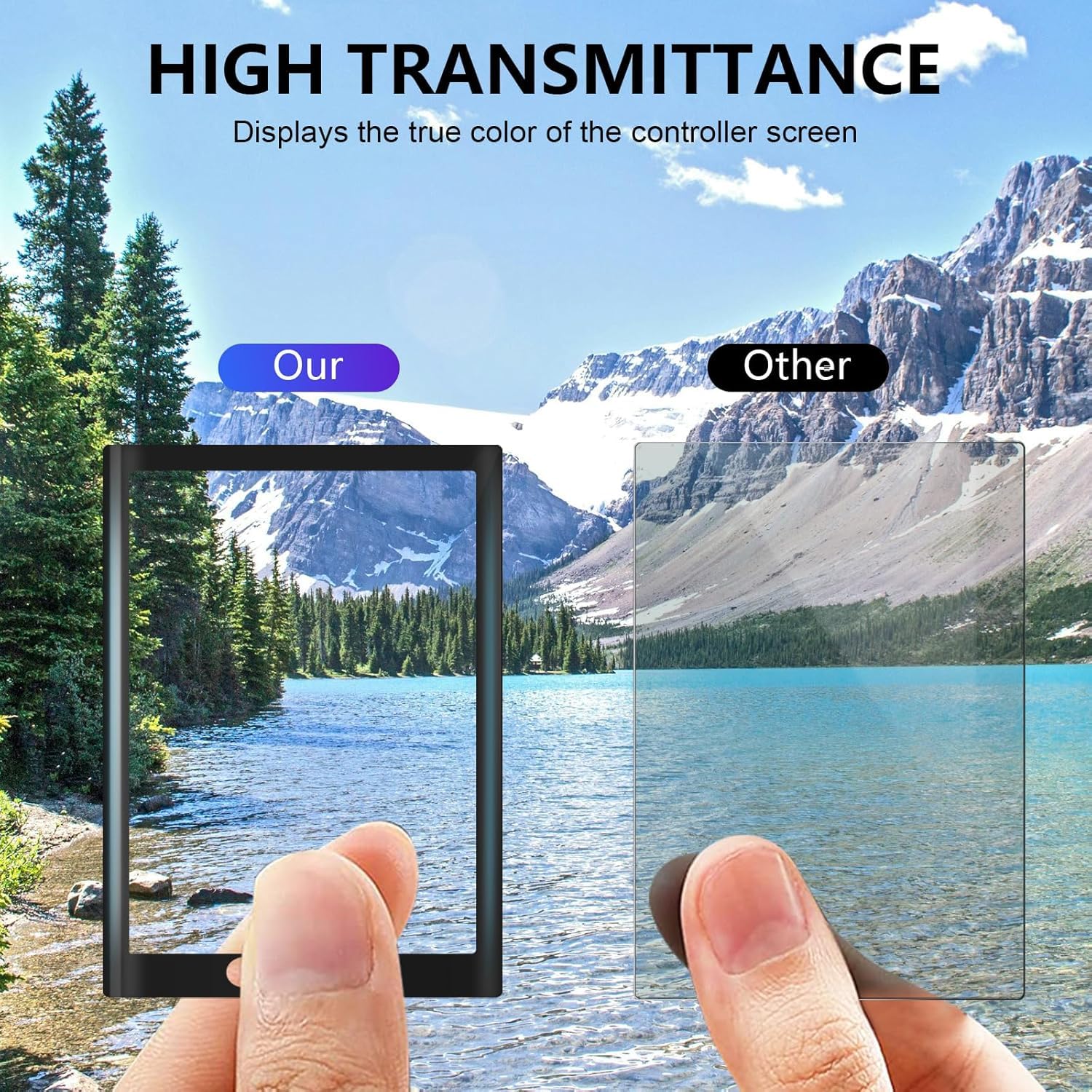 ZORBES Screen Protector for Insta360 X5 featuring Curved Tempered Glass 9H Hardness | 6PCS