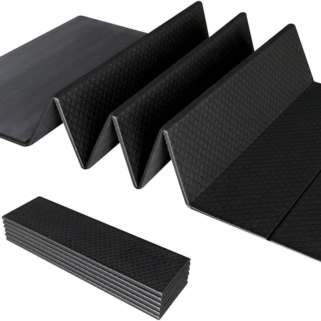 Proberos® Foldable Yoga Exercise Mat – Lightweight, Anti-Slip, and Easy to Store for Yoga,