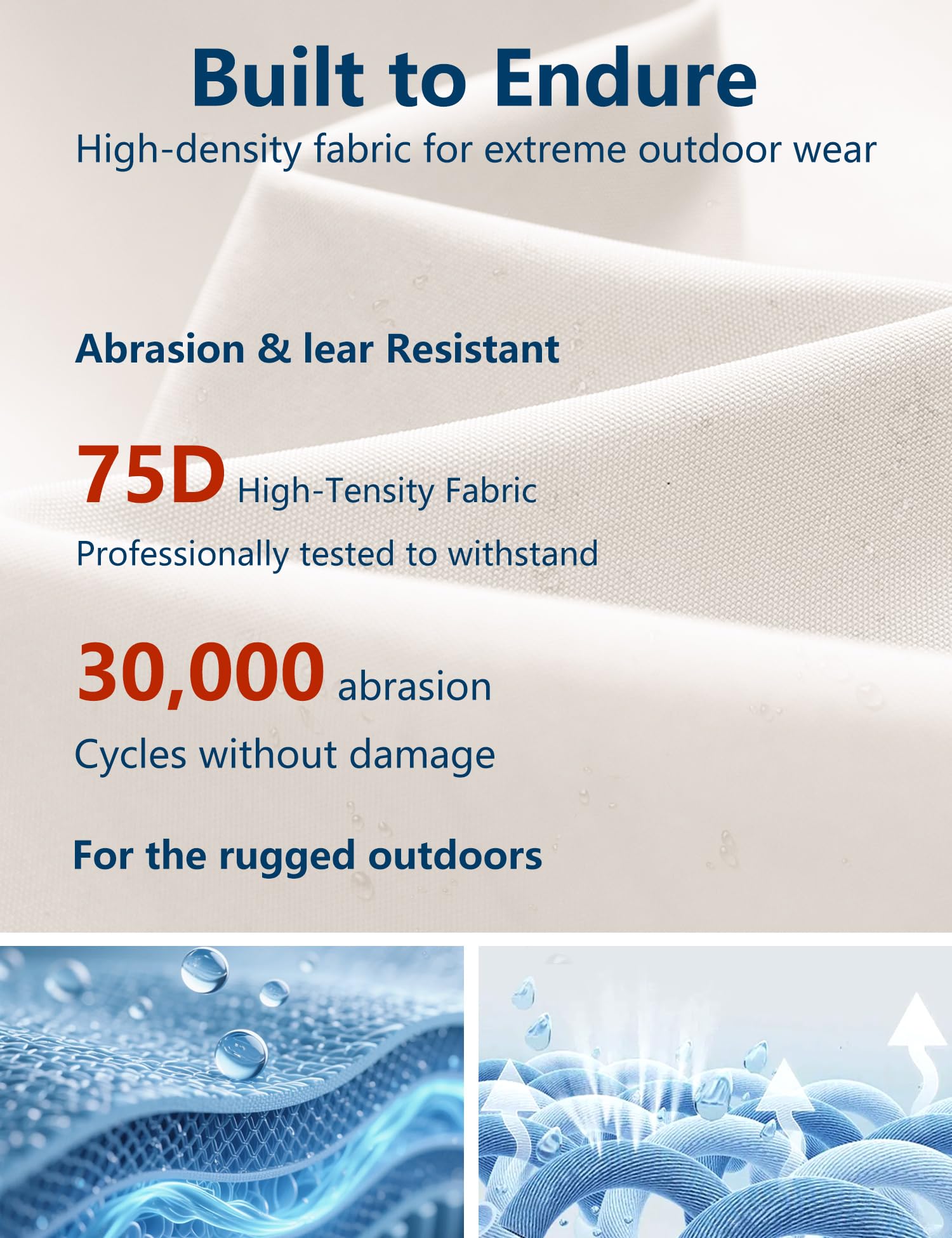 Venzina Women's Softshell Jacket for Hiking and Travel with DIY Patches | Waterproof Windproof Light Khaki