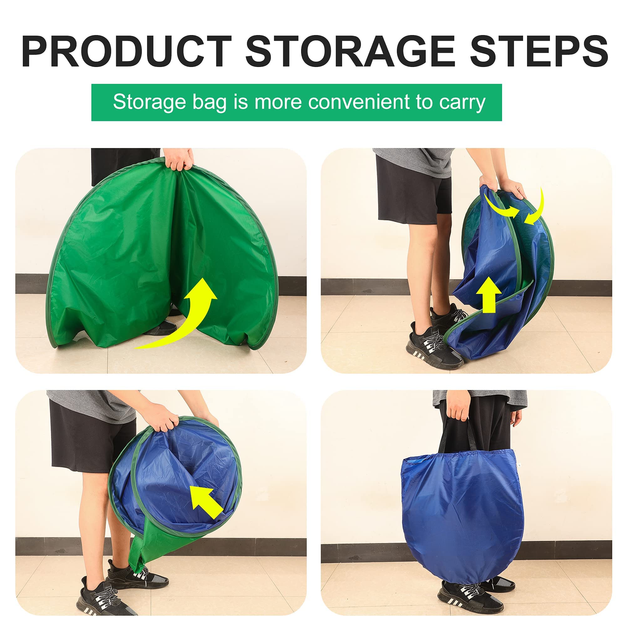 HASTHIP Blue Green Screen for Chair Background with Double Layer Design 142cm | Ideal for Zoom and Live Streaming