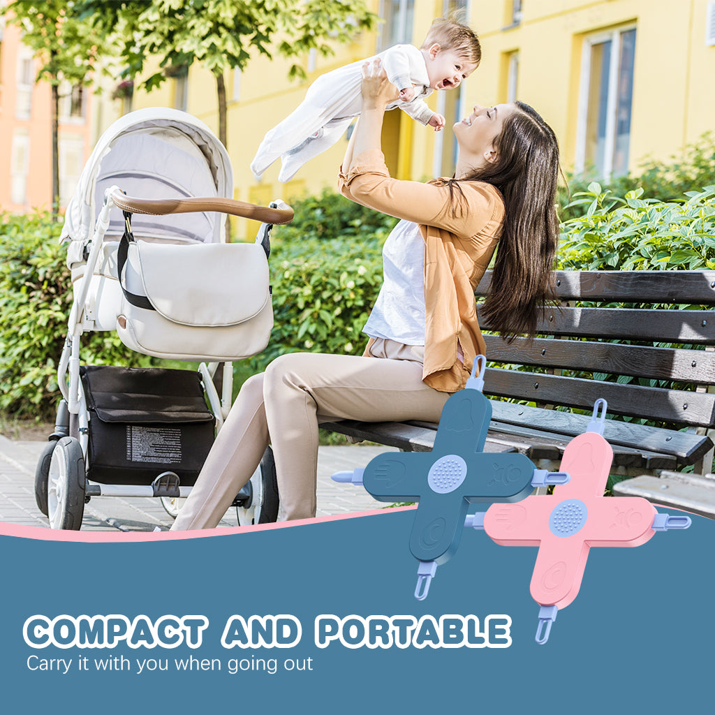 SNOWIE SOFT 4 In 1 Baby Grooming Tool Nasal Cleaning Tool Booger Ear Wax Remover Tool Finger Nail Cleaning Tool Safe Gentle Multi in One Baby Grooming Tool