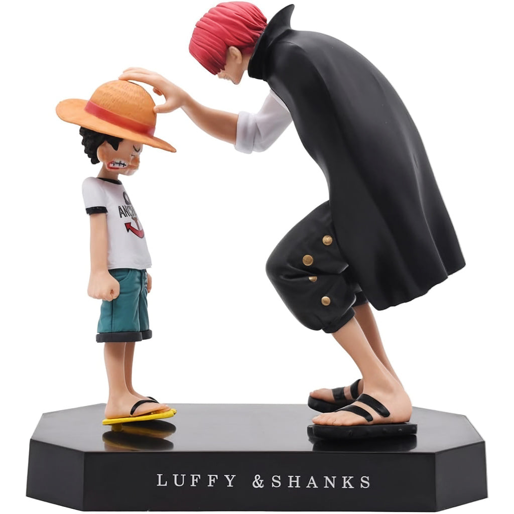 ZIBUYU OnePiece Figures,OnePiece Luffy Anime Heroes Action Figure PVC Figures Collectible Model Ornaments Animations Character Statue for Fans Collectible,Children Gift for Car Bedroom Bedside Table