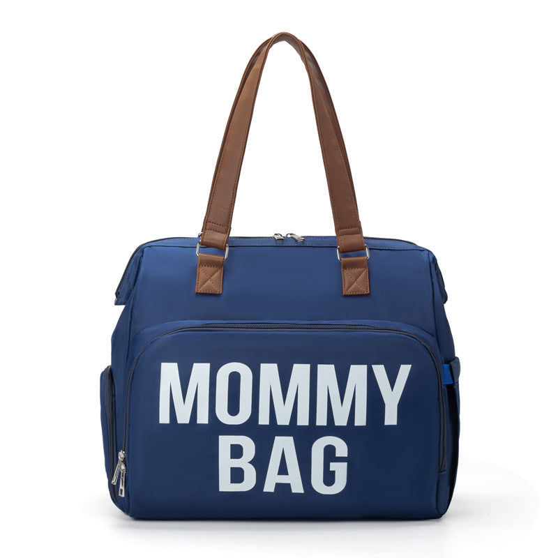 ZIBUYU Diaper Bag Mommy Tote Bag Oxford Cloth Mommy Bag Backpack Shoulder Bag Multi Layer Waterproof Portable Diaper Bag Backpack Travel Mommy Tote Bag.
