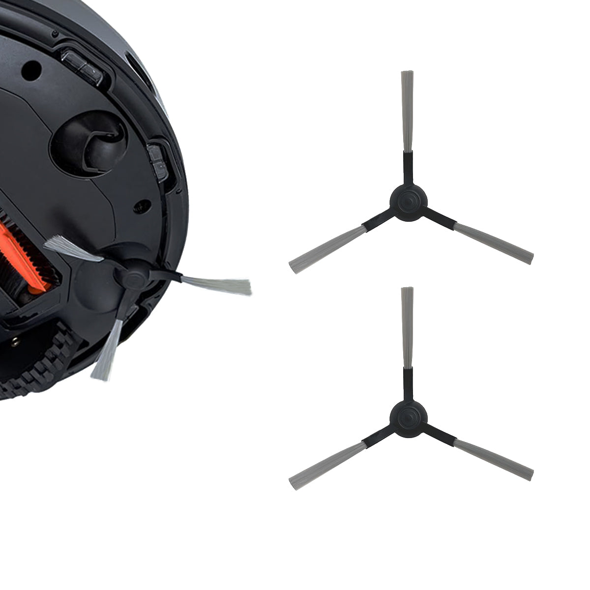 Verilux Replacement Mi Robot Vacuum Side Brushes Compatible with Mi Robot Vacuum-Mop P Replacement Accessories for Mi Mop P