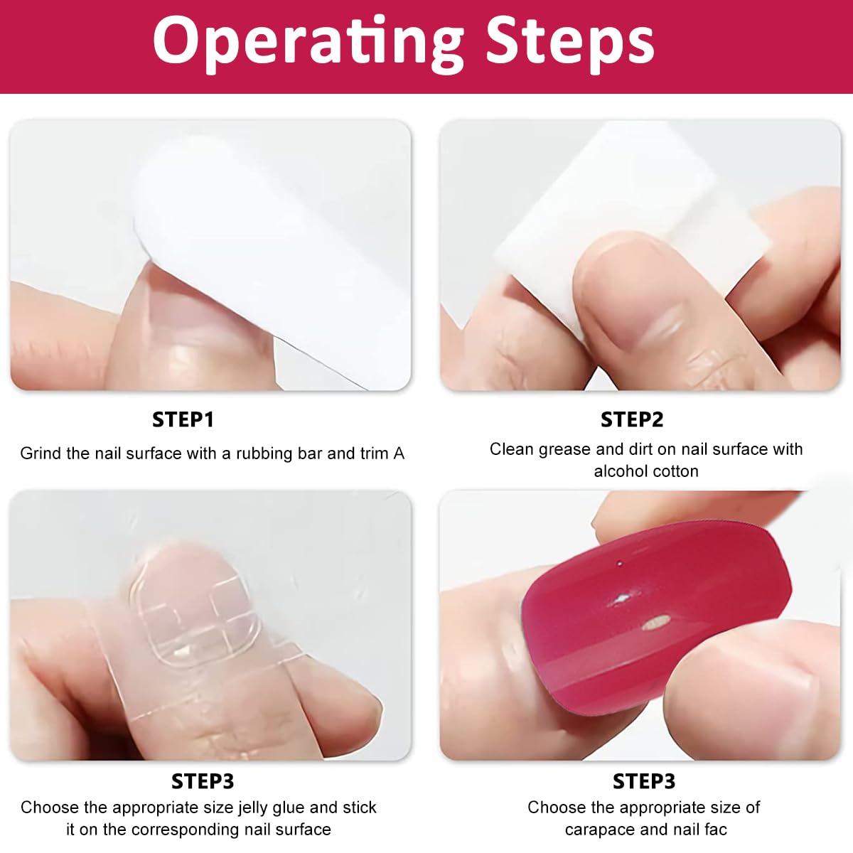 MAYCREATE 24 Color Press-On Nails Solid Color Oval False Nail Oval Press on Fake Nails 576pcs Full Cover Press-On False Nails, Oval Press-on Nail for DIY Nail Art, No Glue