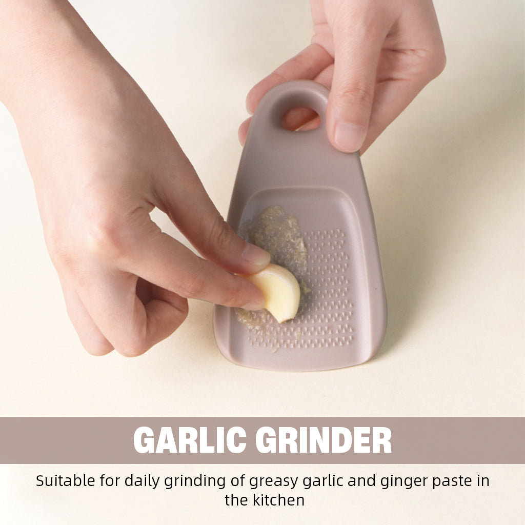 Supvox Set of 5Pcs Kitchen Gadgets Palm-sized 5 inches Garlic Ginger Press, Cheese Grater, Mini Peeler, Mini Pizza Roller Cutter, Bottle Opener, Stackable Utility Kitchen Small Gadgets