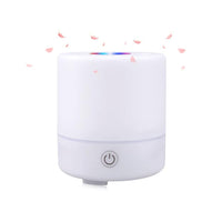 Verilux® Air Humidifier for Bedroom 150ML 7 LED Light Essential Oil Permitted Humidifier for Room Moisture 26dB Ultrasonic Cool Mist Car Desktop Humidifier Office Auto Shut-Off