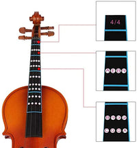 HASTHIP Imported 1 Violin Fiddle Fingerboard Intonation Chart Stickers Fingering Labe.