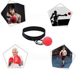 Proberos Fighting Ball Muay Thai Exercise Fighting Ball Boxing Equipment with Head Band for Reflex Speed Training
