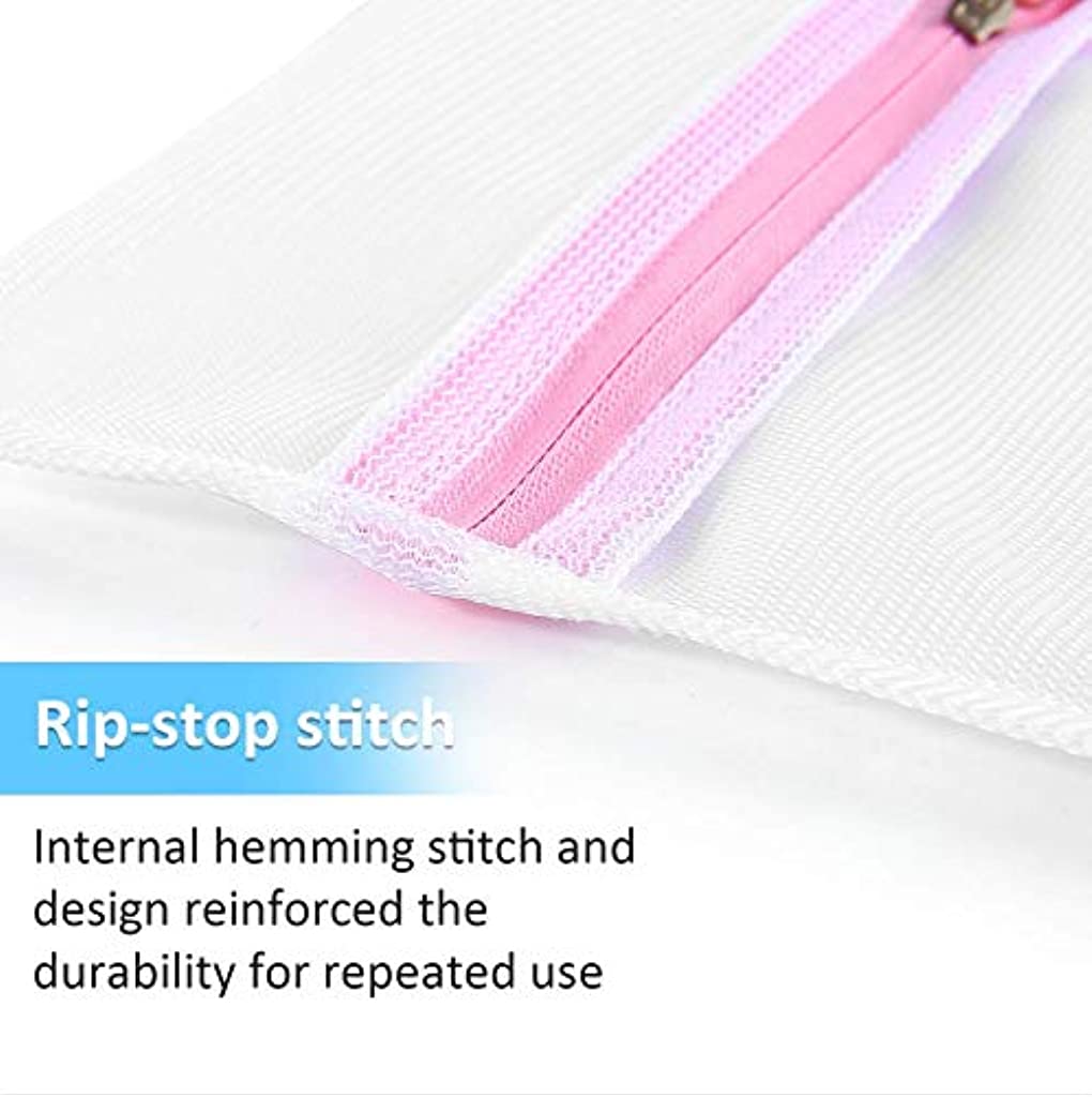 HASTHIP 7 Piece Set Mesh Laundry Bag for Wash Machine, Laundry Clothes Washing Bags for Blouse, Bra, Hosiery, Stocking, Underwear, Lingerie Saver Mesh Net