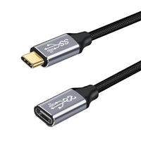 Verilux® Type C Extension Cable, 3.3Ft (Gen2/10Gbps) USB 3.1 USB C Male to Female Extender Cable, 100W 20V/5A Fast Charging Cable, 4K video Output, USB C to USB C Charger Cable for Laptop, PC, Macbook