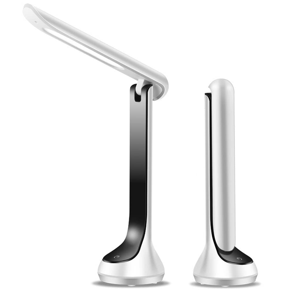 ELEPHANTBOAT 3 Color Eye-Friendly LED Study Lamp for Students, Foldable Desk Lamp, Touch Button LED Table Lamps for Home Office, USB Rechargeable Desk Lamp for Kids Students