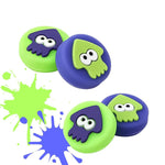 Verilux® 4pcs Silicone Joycon Thumb Grip Caps Creative Cartoonish Octopus Design Joy-Con Thumb Grip Cap Silicone Joy-Con Thumb Grip Cap, Suitable Controllers