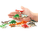 PATPAT Jurassic World Dinosaurs Figures Toys Set (3.5 Inches, Multicolor)