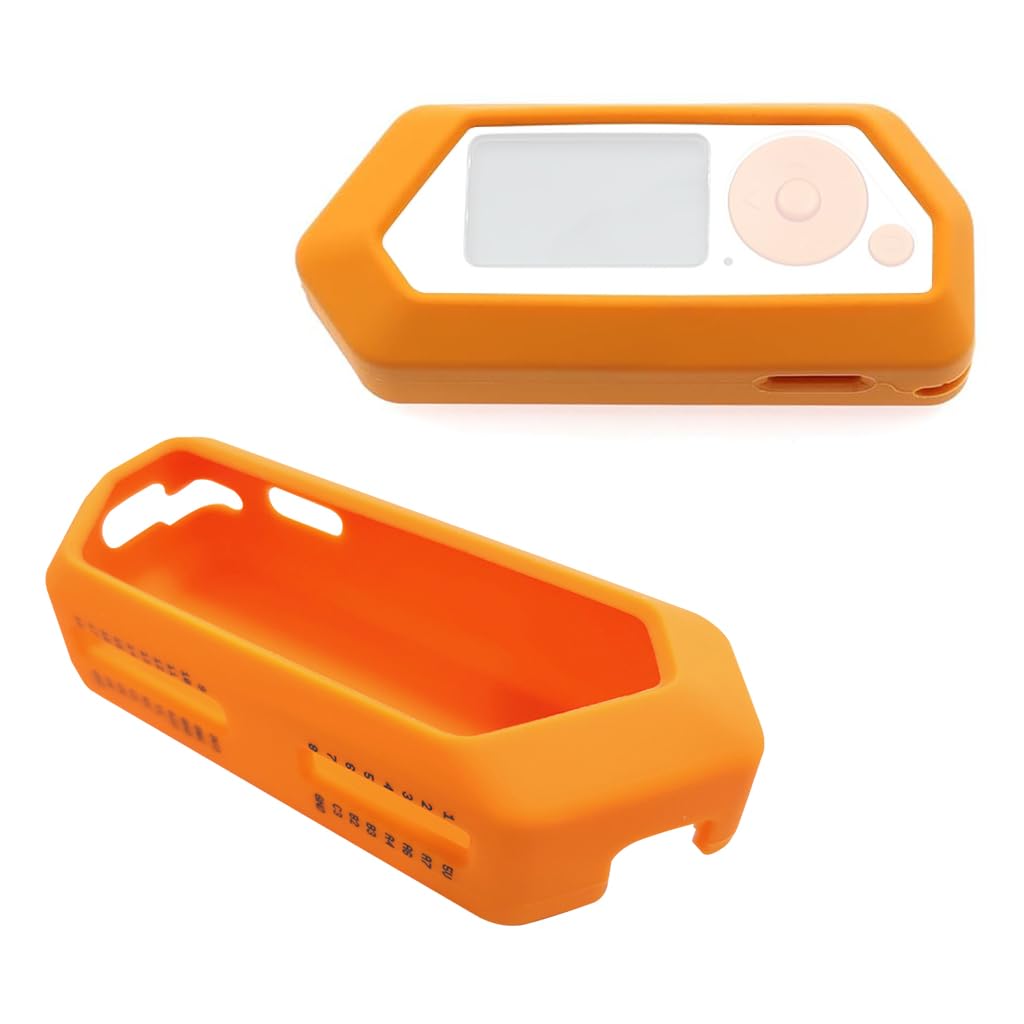 Verilux® Silicone Cover for Flipper Zero, Anti-Scratch Protective Soft Silicone Sleeve Flipper Zero Accessory, Orange Flipper Zero Hacking Device Tool, Flipper Zero Hacking Tool, Not Included Flipper Zero