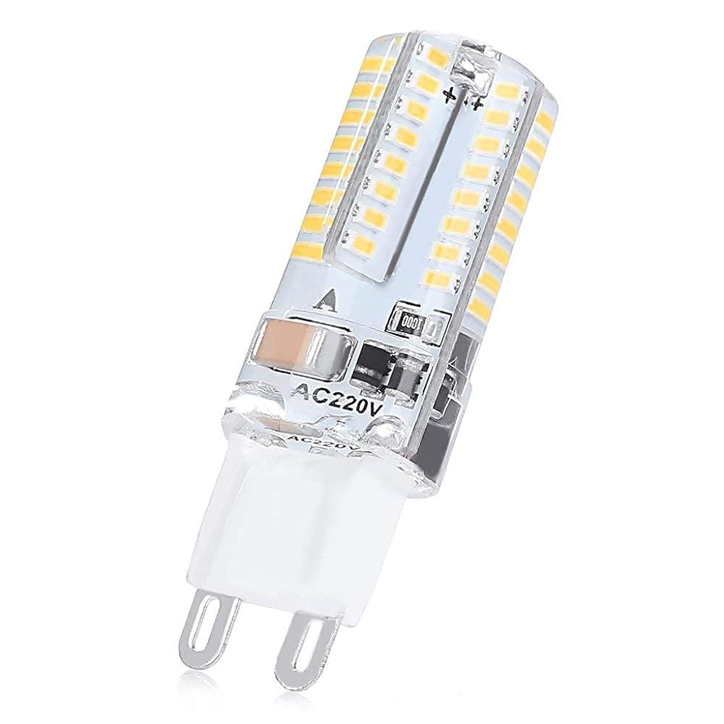 Verilux® G9 Base 64 LED SMD 3014 AC 220V 360 Degrees Beam Angle Light (Warm White, 6W)