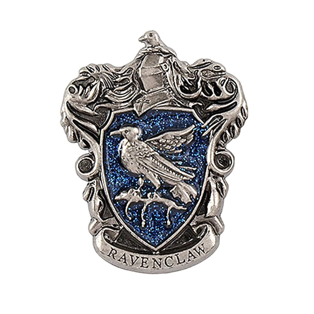 SANNIDHI Ravenclaw Badge for Boys Girls - Costume Badge for Harry Potter Theme Cosplay Badge Zinc Alloy Brooch Accessory Halloween Kids Gift Badge Toy