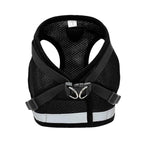 Qpets Dog Vest Harness for Puppy with 1.2m Dog Leash Adjustable Size Dog Vest Harness Breathable Mesh Fabric with Safety Reflective Strip Dog Harness for Small Medium Dogs