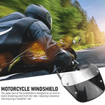 STHIRA® Universal Windshield Motorcycle Wind Deflector, 5-7