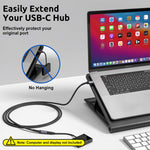 Verilux® USB C Extension Cable, 3.3ft USB Type C Male to Female Cable Support 100W PD Fast Charging, 10Gbps Data Transfer, 4K@60Hz HD Video Output Compatible with iPad Pro, MacBook Pro, Dell